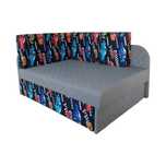 Łóżko Dziecięce Jednoosobowe Narożnik Kubuś Rogówka Sofa Amerykanka