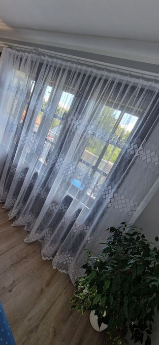 Firany 235cm dł piękne