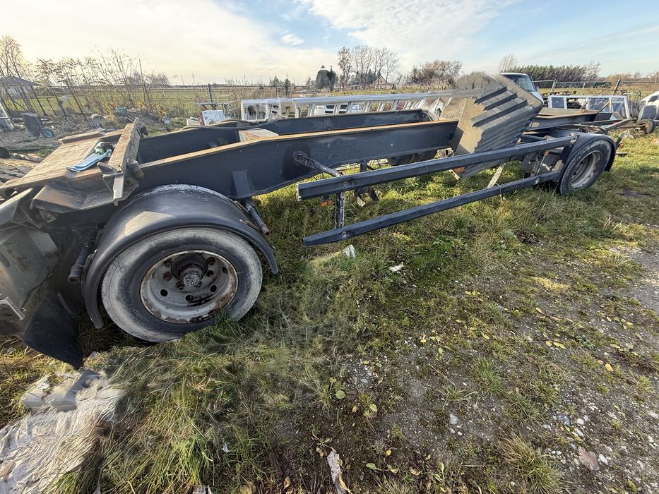 Przyczepa ciezarowa do przewozu kontenerów huffermann 1870 18 DMC