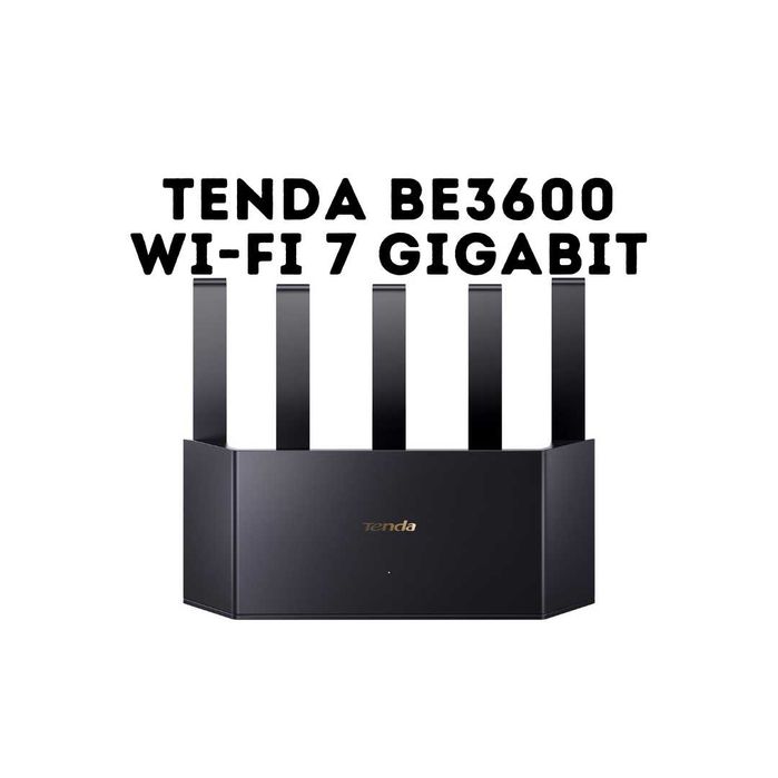 Роутер Wi-Fi 7 Tenda BE6L BE3600 Gigabit гігабіт Тенда