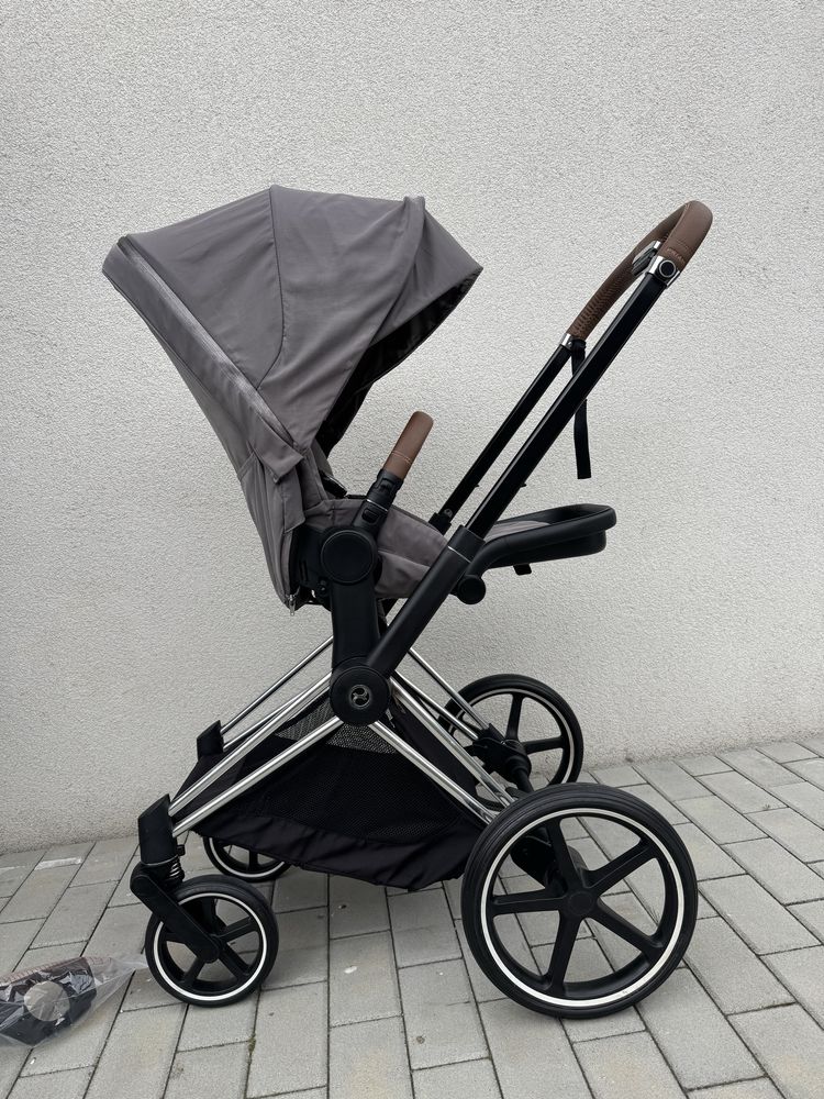 Spacerówka Cybex Priam 4.0 Soho Grey / Chrome Brown