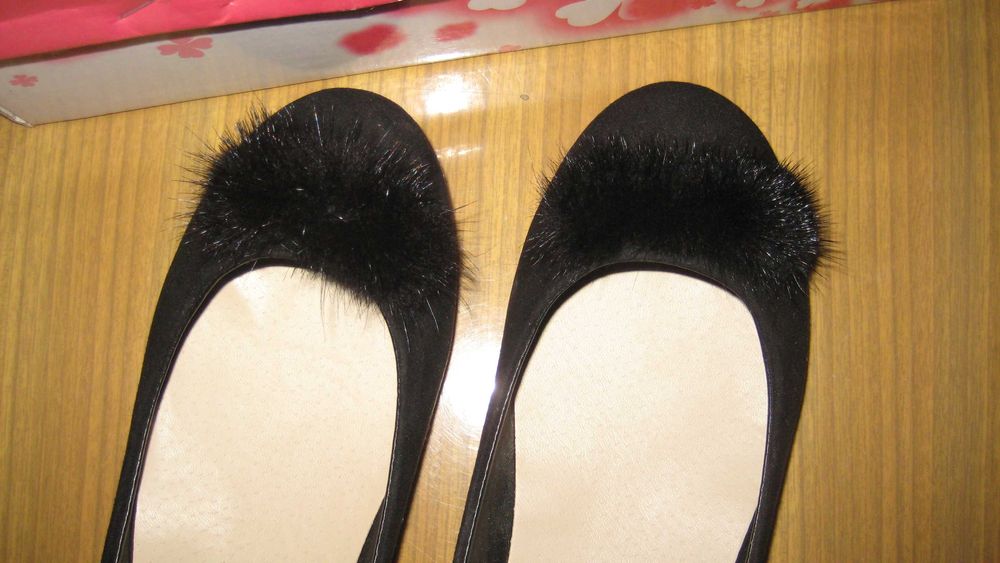 Baleriny czarne dziewczęce rozm 36