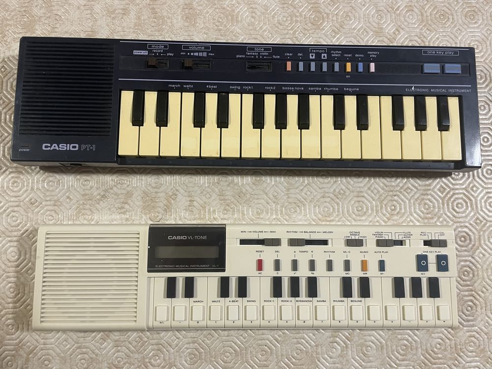 CASIO CasioTone PT-82, PT-87, ToneBank SA-1, VL-Tone VL-1, PT-1