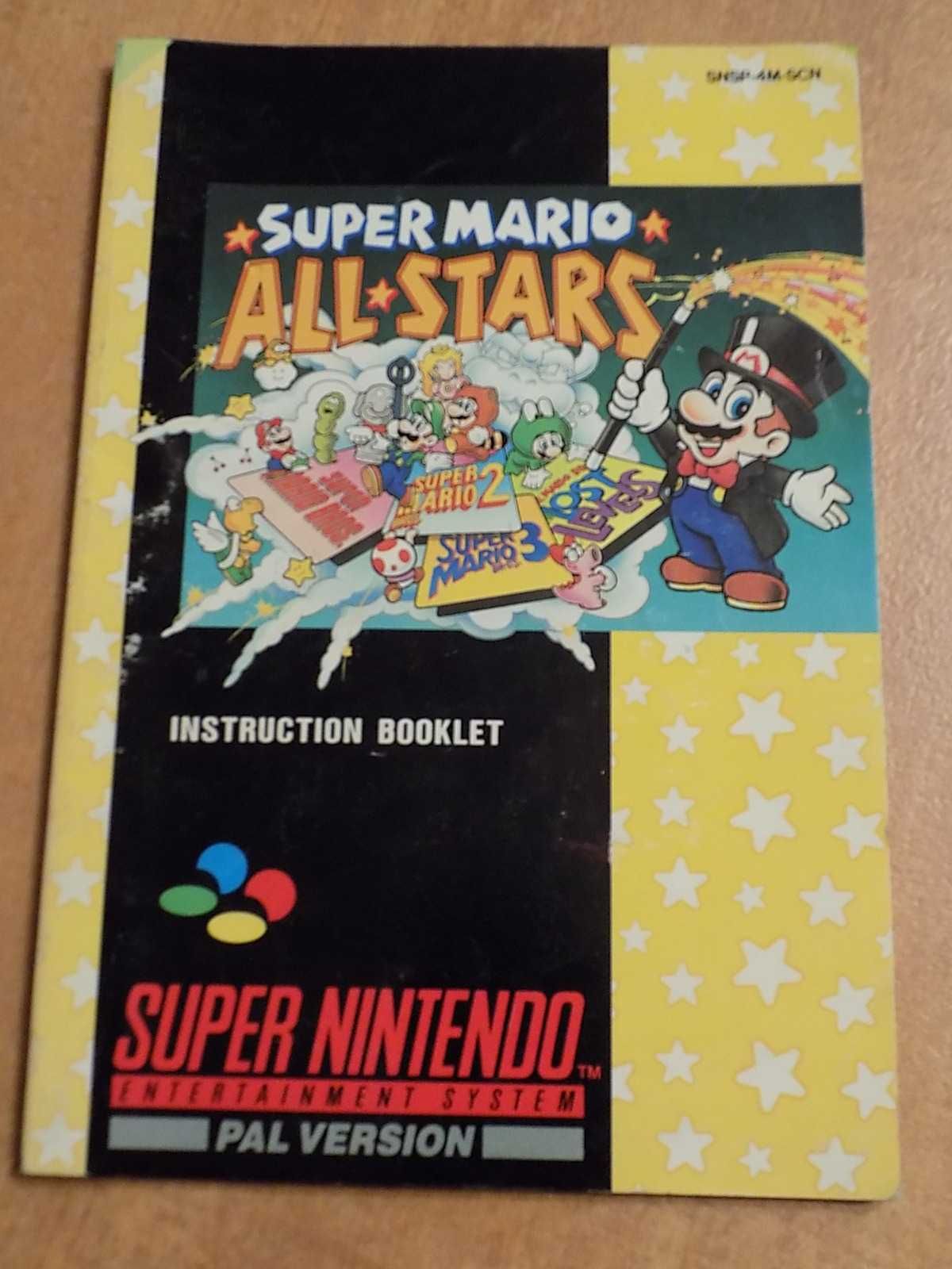 Super Mario All Stars gra na Super Nintendo Entertainment System SNES!