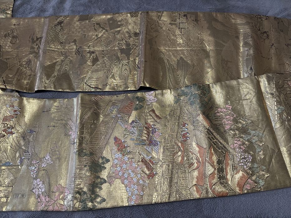 Оригінальний японський пояс ОБІ для кімоно