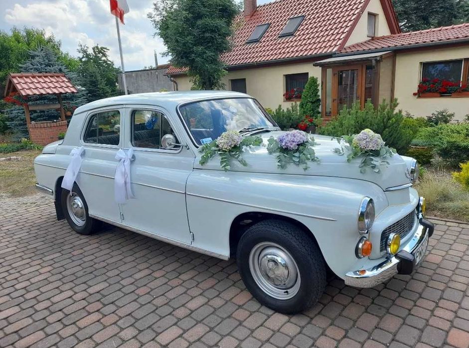 Samochód do ślubu auto do ślubu Warszawa 223 na ślub wesele zabytkowe