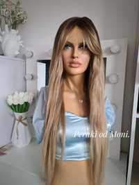 Peruka naturalny blond