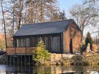 Domek letniskowy/całoroczny 10x4 (40m2) - wyposażony + antresola