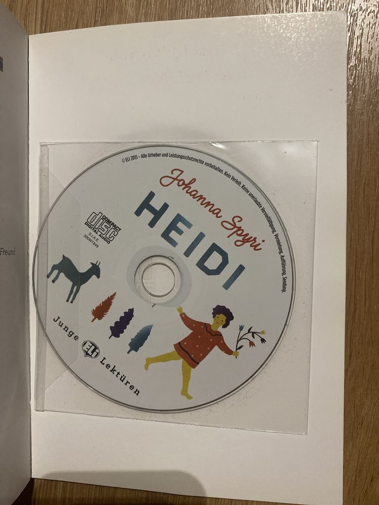 Heidi johanna spyri w jezyku niemieckim