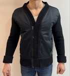Sweter rozpinany Karl Lagerfeld Czarny roz. L