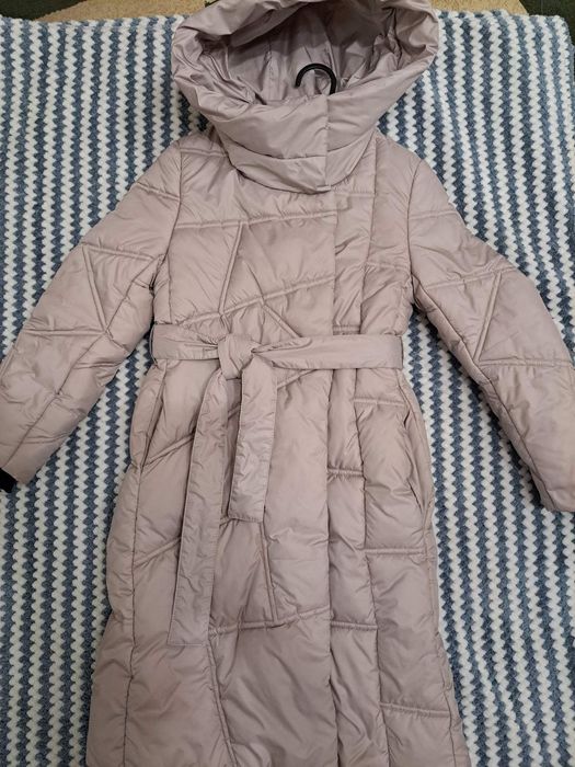Дитяче пальто зимове 140 ріст