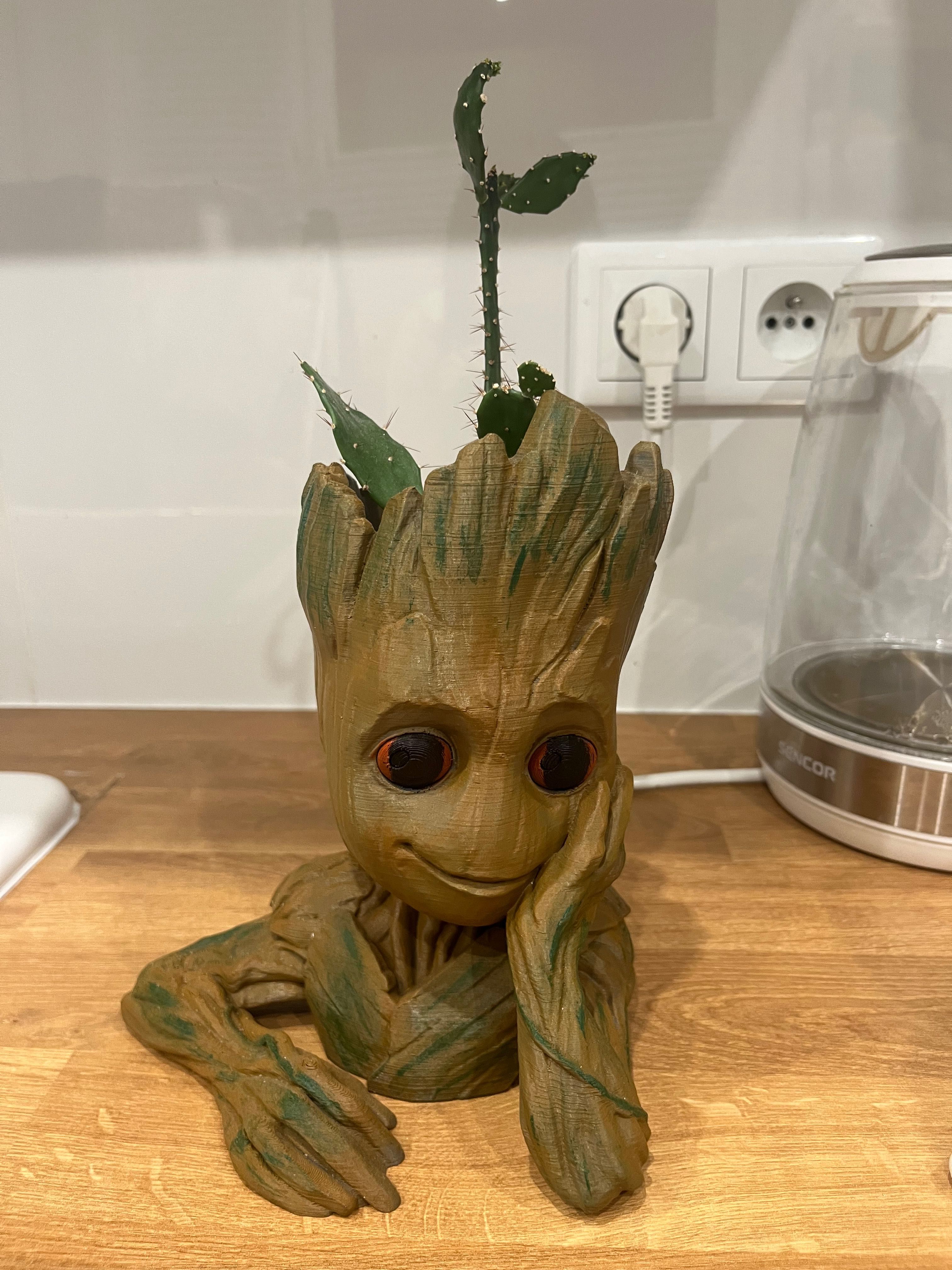 Groot doniczka figurka 3D Marvel strażnicy galaktyki rękodzieło