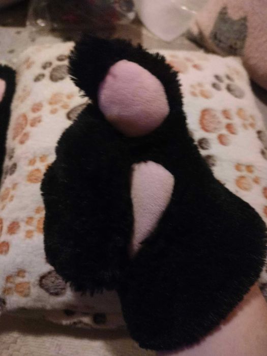 Rękawiczki furry kocie łapki