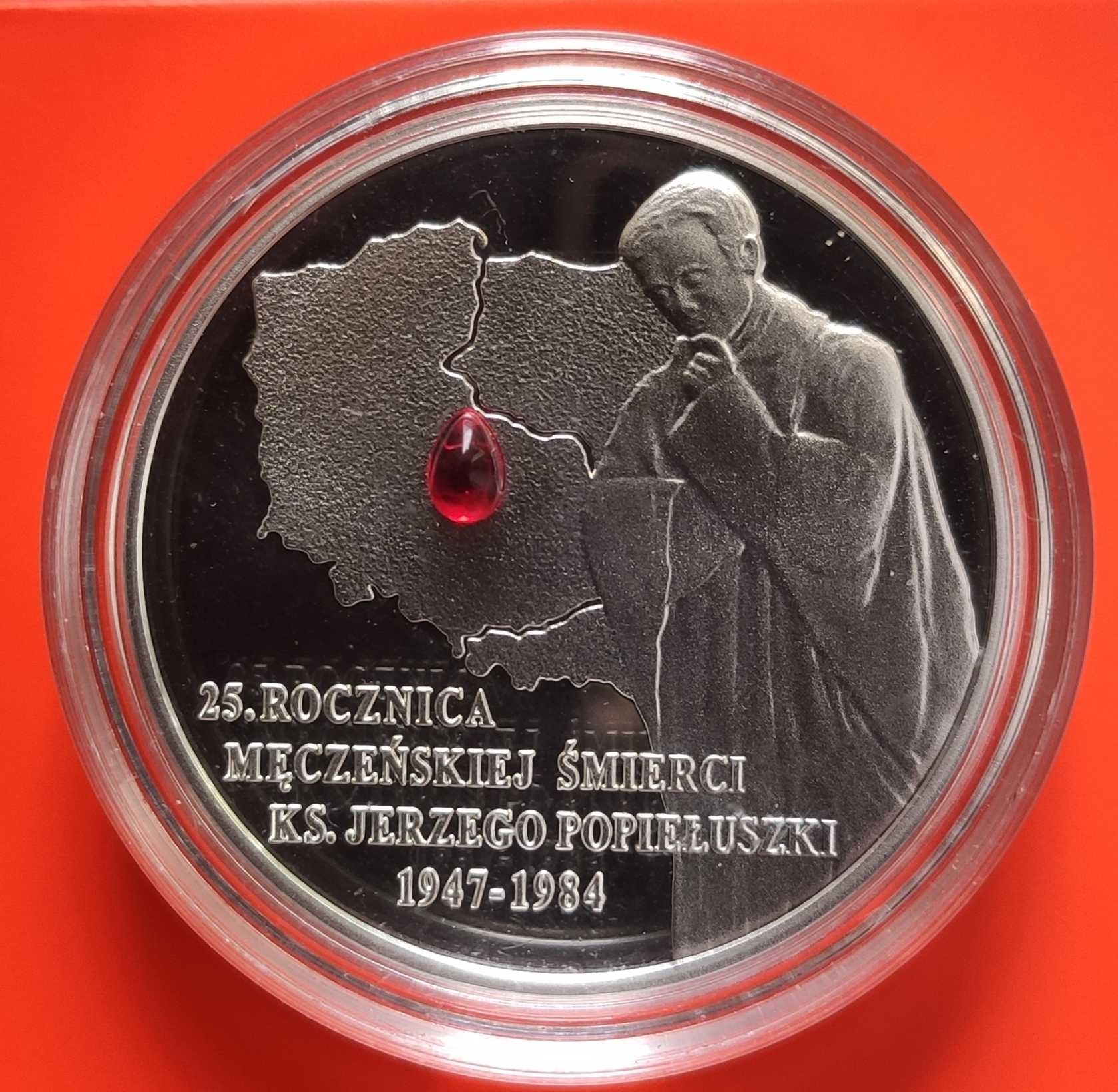 Moneta okolicznościowa - KS.Jerzy Popiełuszko
