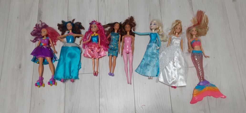 Lalki Barbie 8 szt