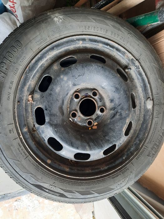 Kola 5x100 Golf R15 185/60 zimowe opony