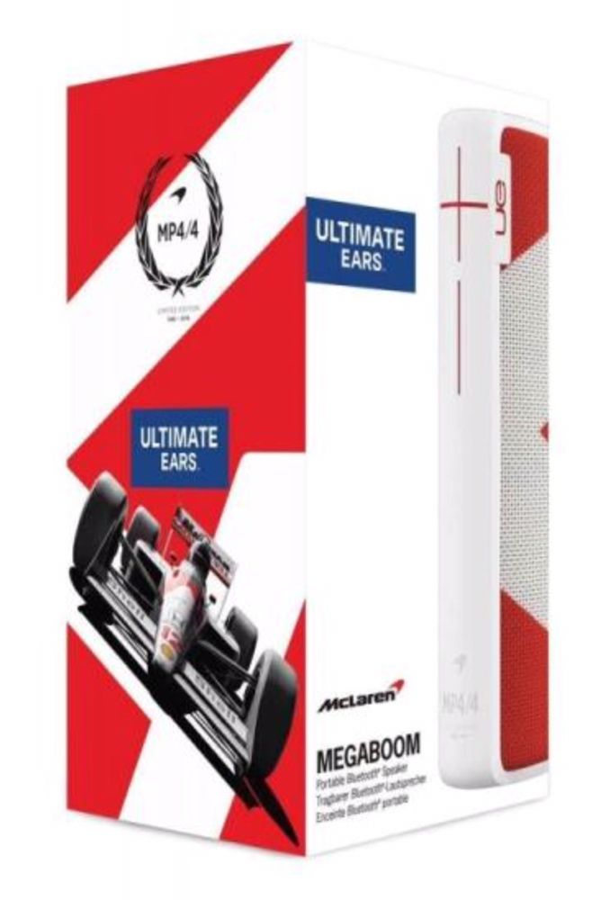 UE Megaboom Edição Limitada  McLaren MP4/4