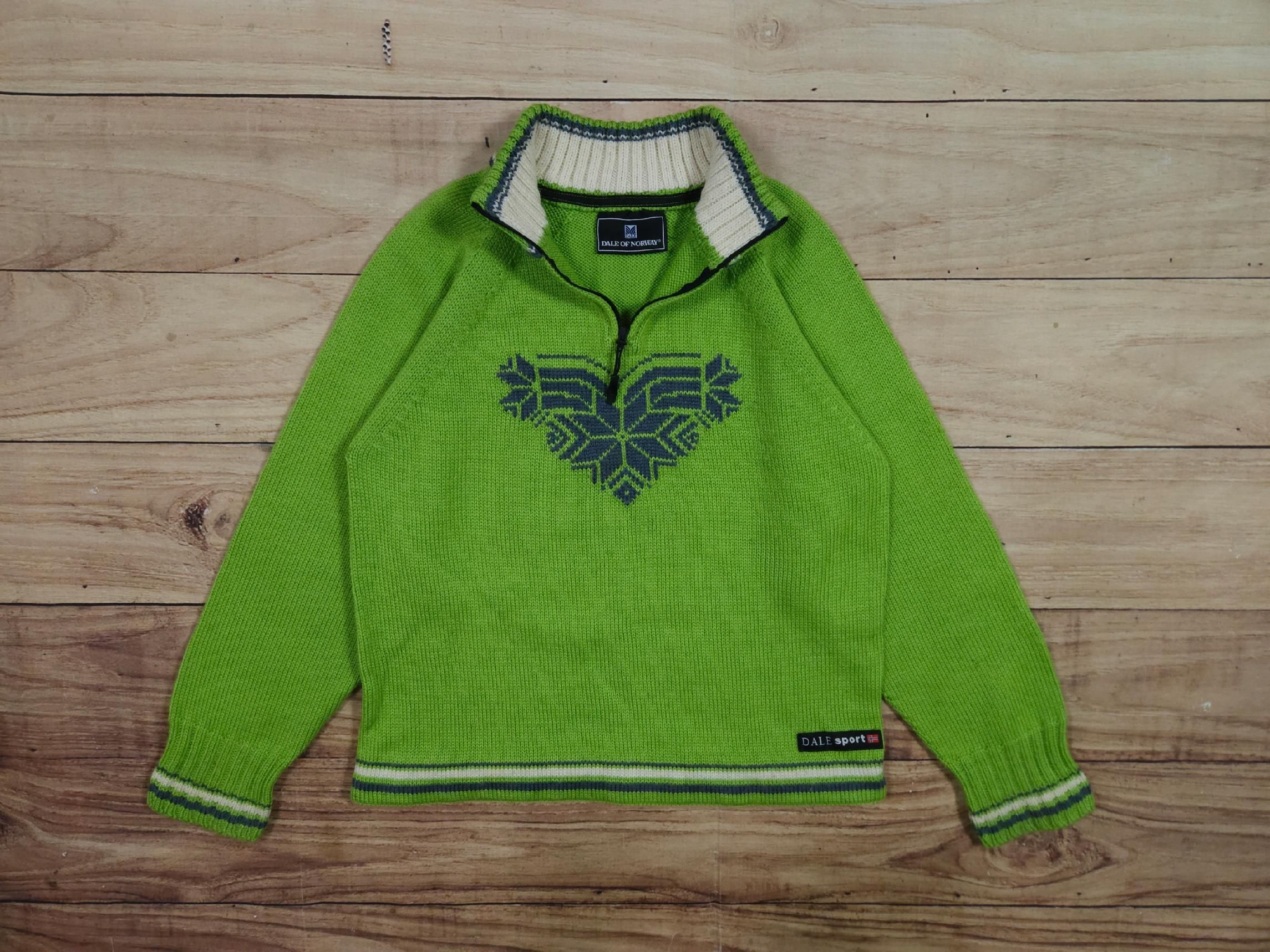 DALE Of Norway Sweter Damski Half Zip Dale Sport Wełniany r. S