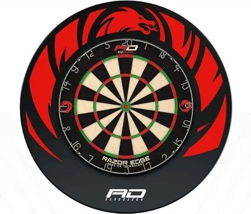 Zestaw tarcza do Darta Red Dragon Razor Edge Professional z Ringiem