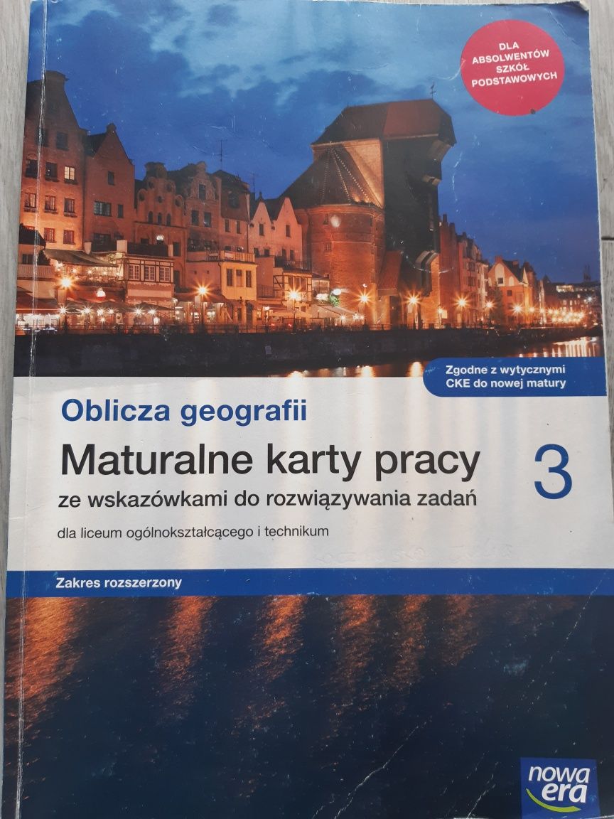 Oblicza geografii Maturalne karty pracy 3 zakres rozszerzony