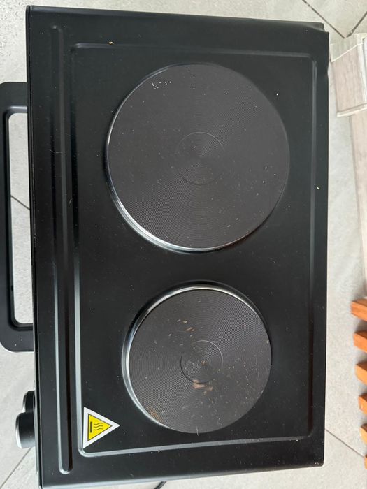 Міні-піч з двома конфорками — духовка + електроплита 2 в 1