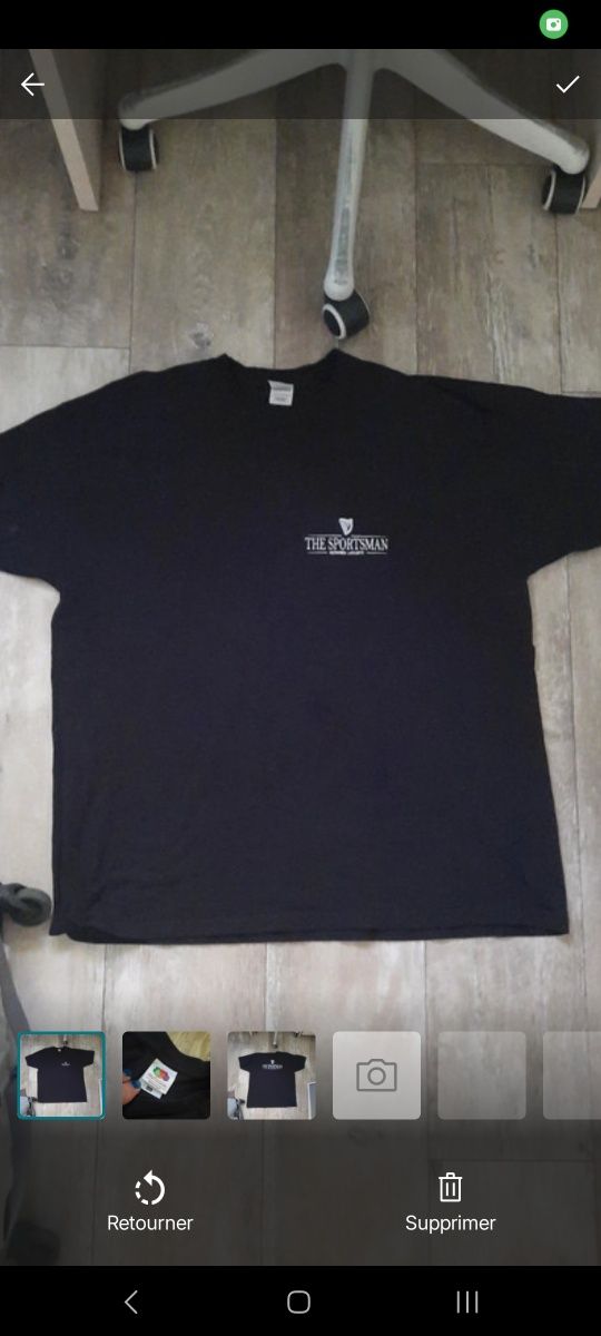 Oversize t-shirt z nadrukiem