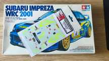 1/24 SUBARU IMPREZA WRC TAMIYA 24240 + Kalki Leszek Kuzaj Barum 2003