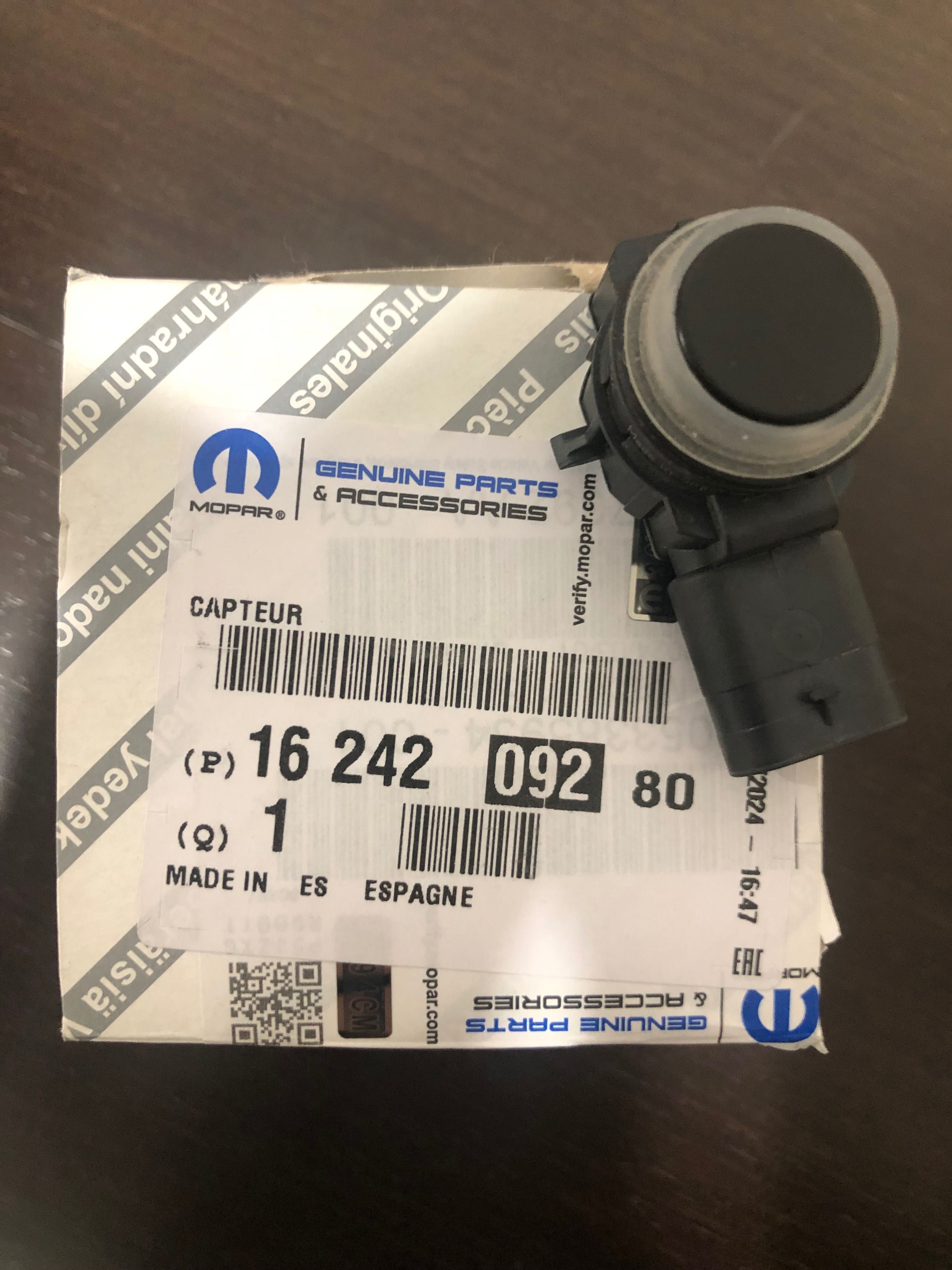 Sensor Estacionamento NOVO (Opel Movano)