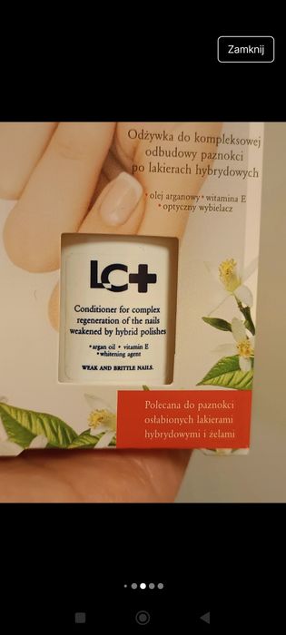 Intensywna odżywka do paznokci LC+