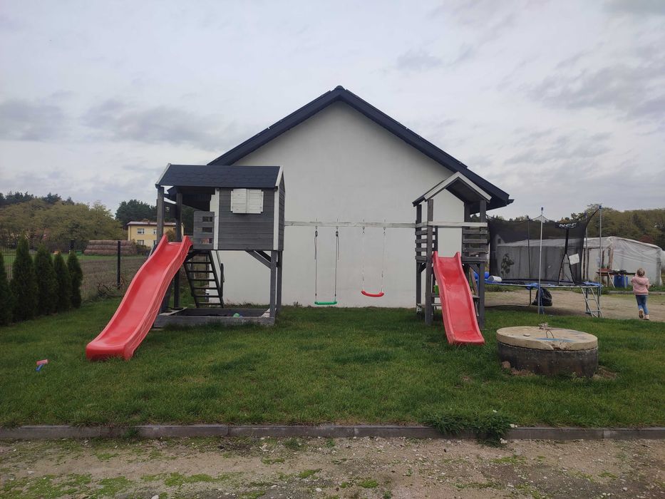 Domek drewniany dla dzieci