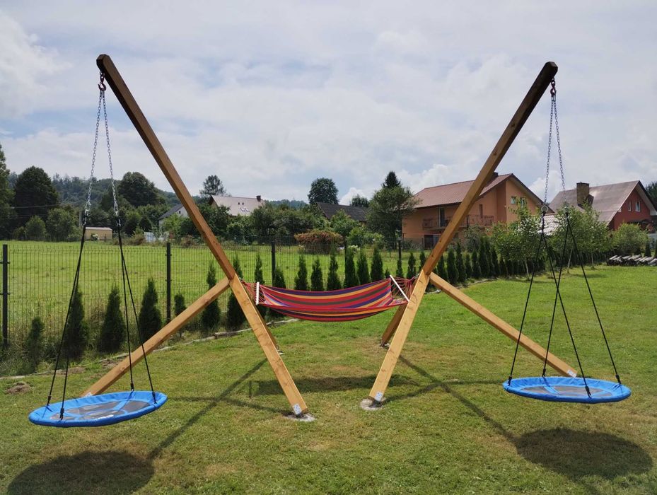 Domek 4/5 osobowy 1 sypialnią i łazienką, Noclegi osada solina