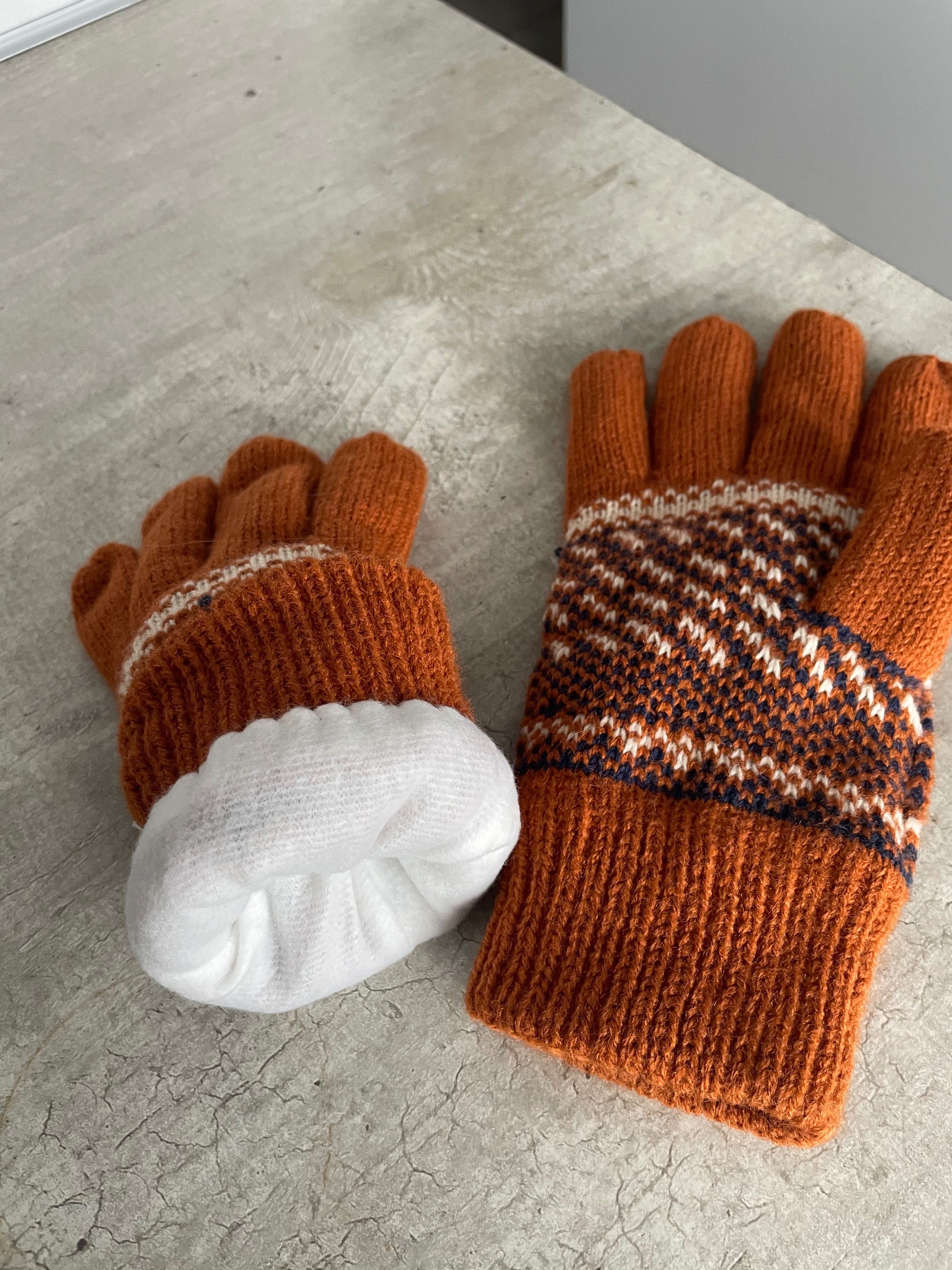 asos nowe rękawiczki zimowe ciepłe renifery ocieplane