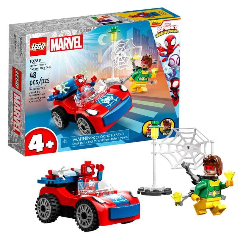 LEGO Super Heroes Zestaw Samochód Spider-Mana i Doc Ock 10789
