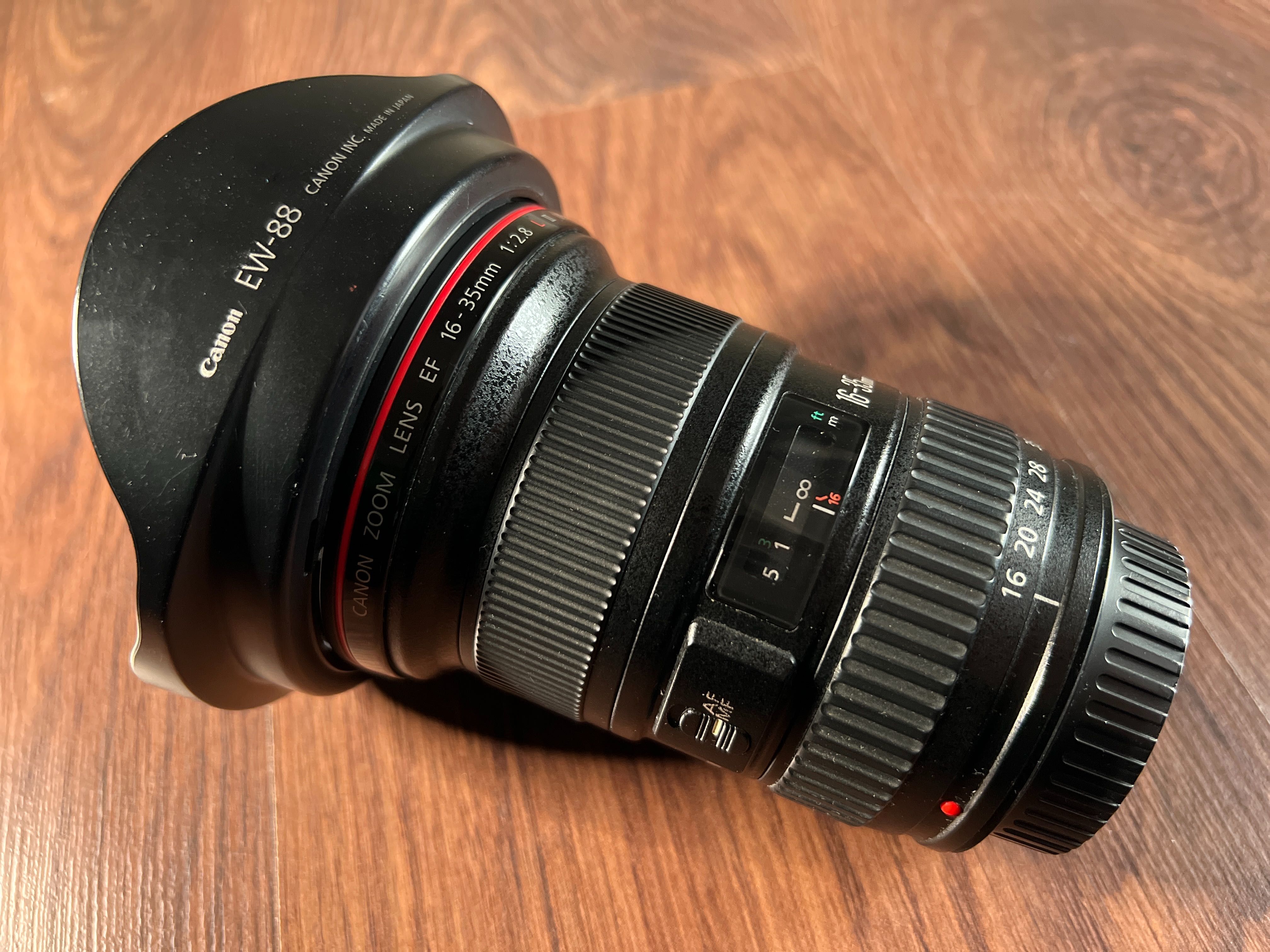 Obiektyw Canon EF 16-35mm f/2.8L II USM - stan bardzo dobry