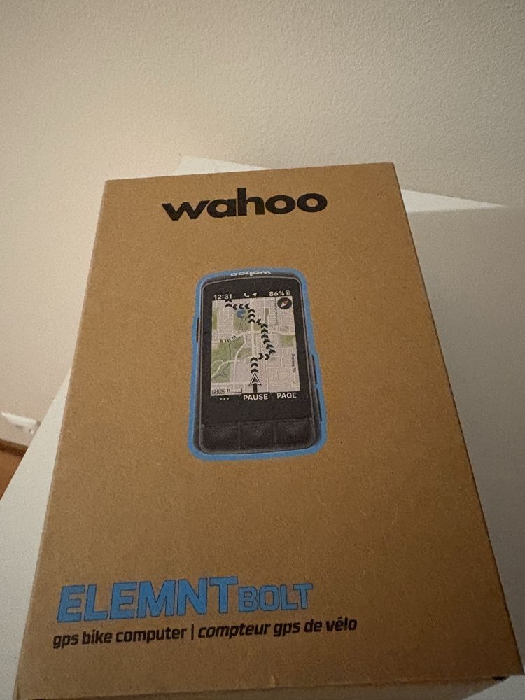 Vendo NOVO Wahoo Bolt V3