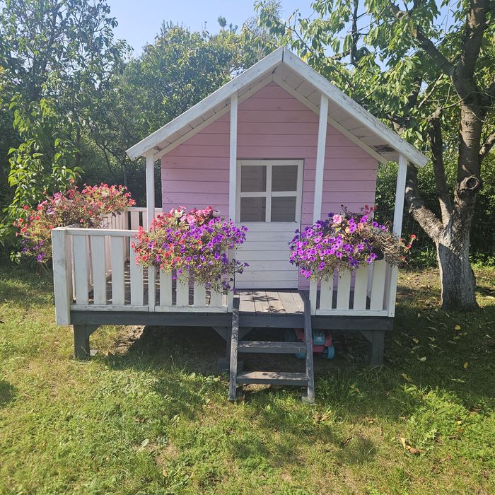 Domek ogrodowy drewniany