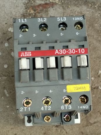 Контактор Abb AF09-30-10-13 9 Ампер 100-250 Вольт AC/DC