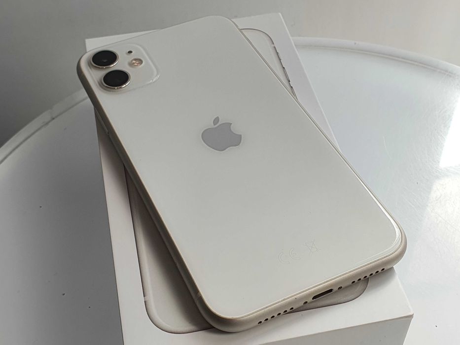 Apple iPhone 11, WHITE / Biały 64GB Sklep Zamiana