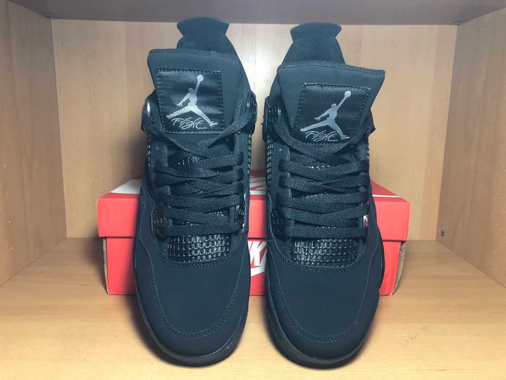 Nike Air Jordan 4 Black Cat | Tamanho 41