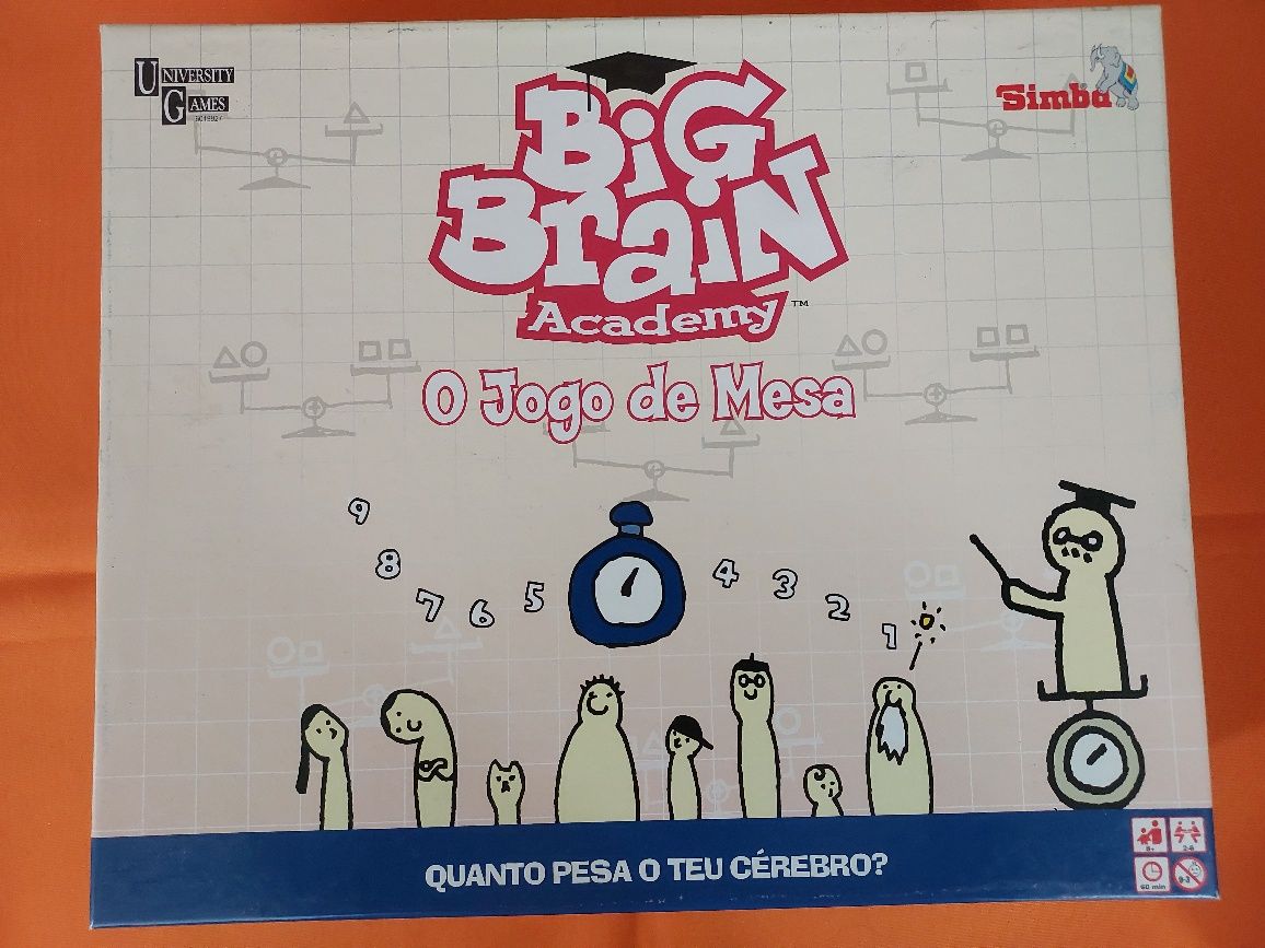 Jogo de Tabuleiro Big Brain Academy