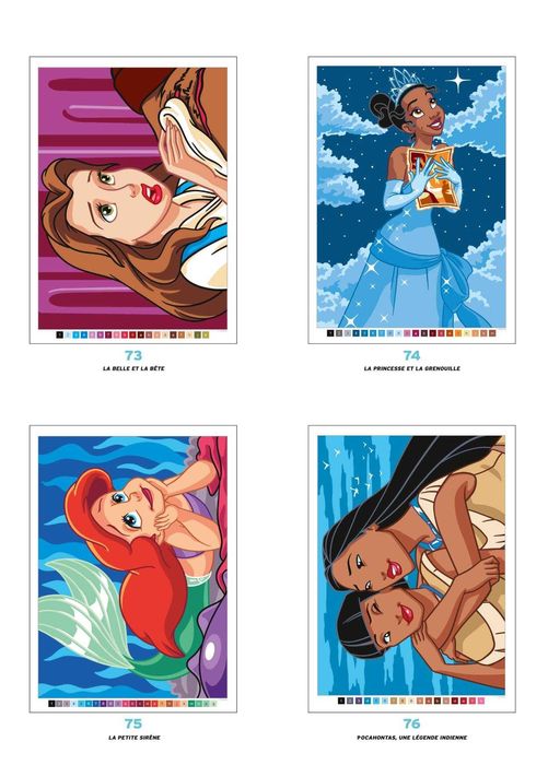 KOLOROWANKI DISNEY PRINCESSES 128 stron do kolorowania