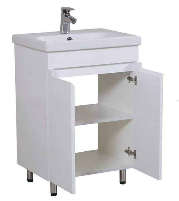 Умывальник (раковина) с тумбой (подвесной или напольной). Со склада.