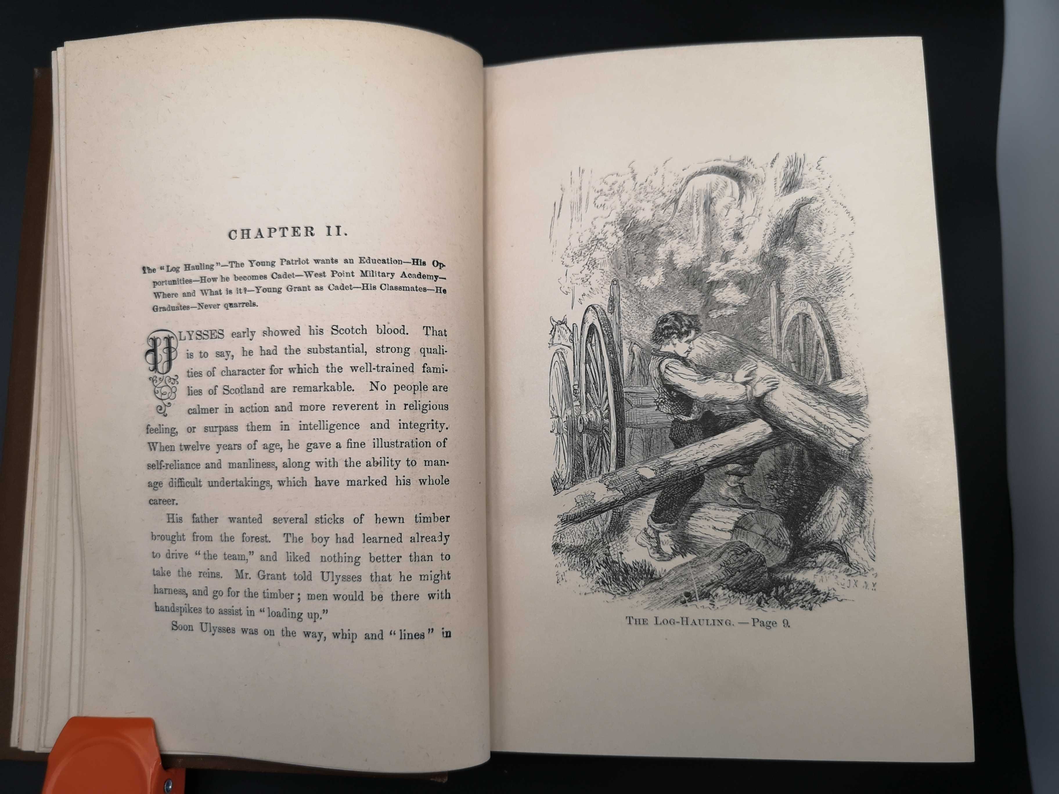 Książka po angielsku Gen U.S. GRANT biography by Headley & Austin 1885