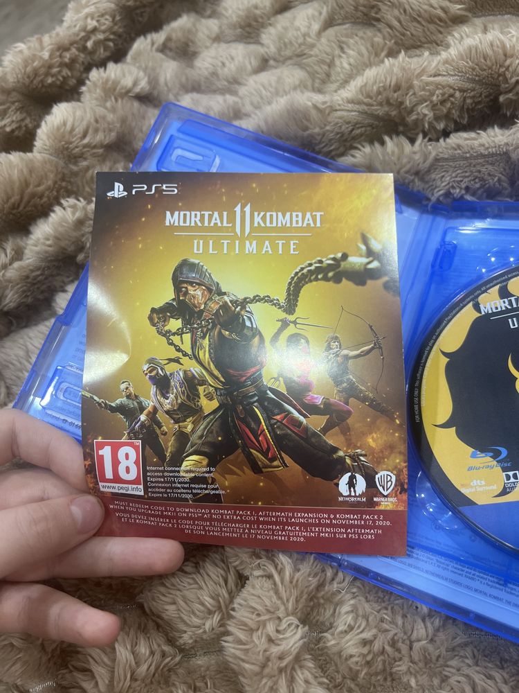 Диск на пс4 Mortol Kombat 11 Ultimate