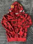 Bape Red Camo Zipper Czerwony A Bathing Ape