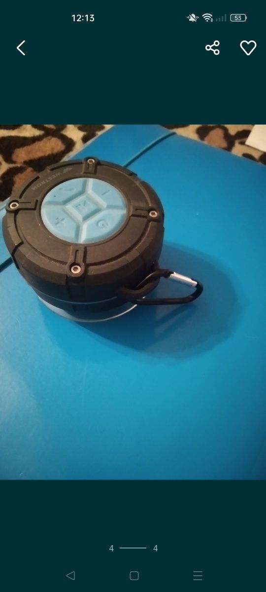 Głośnik bluetooth wodoodporny IPX7