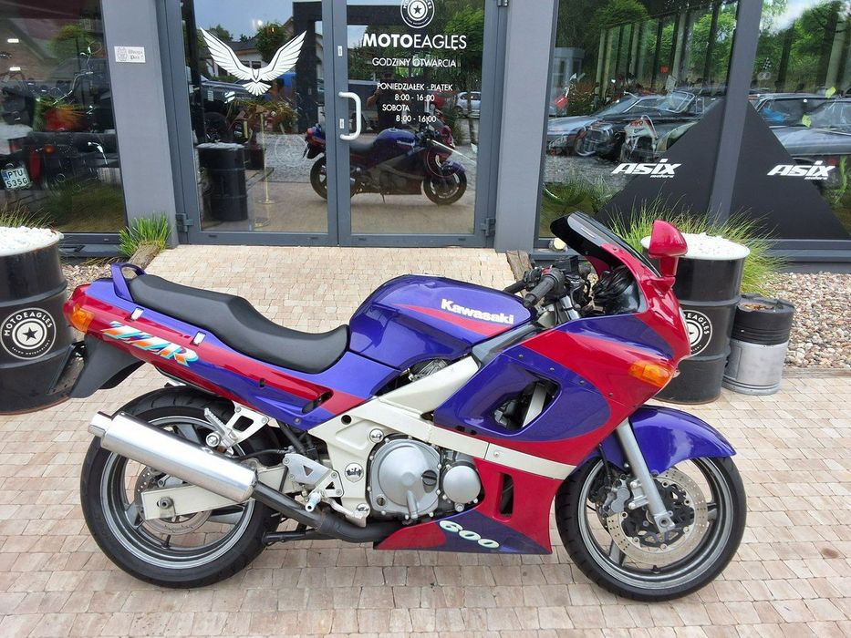 Kawasaki ZZR Stan kolekcionerski BARDZO ŁADNY I ZADBANY. ZZR 600