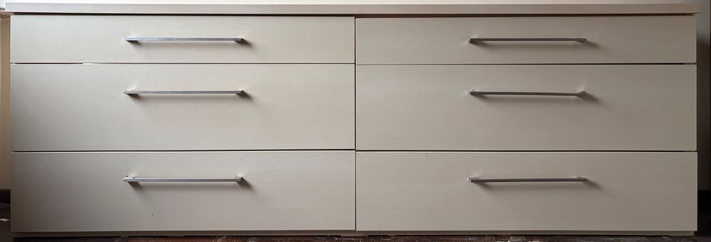 Duża komoda z 6 szufladami ! 250 cm x 50 cm !