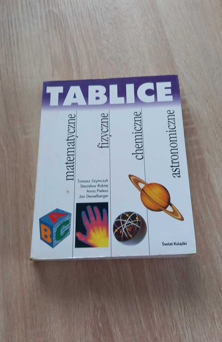 Tablice matematyczno-fizyczne-chemiczne-astr. NIE UŻYWANE