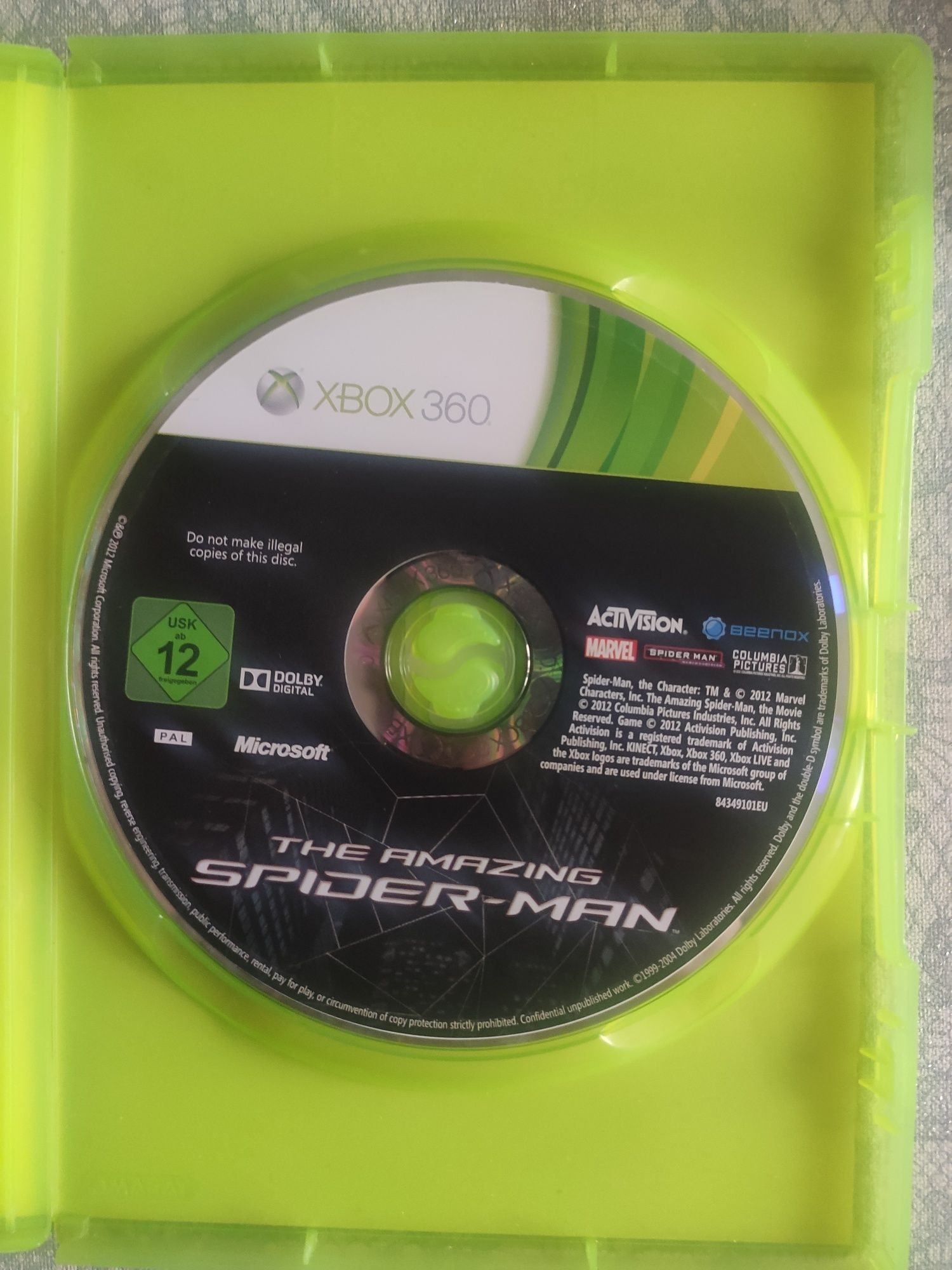 The Amazing Spider-Man Xbox 360